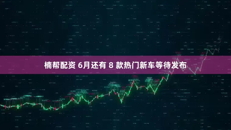 楠帮配资 6月还有 8 款热门新车等待发布